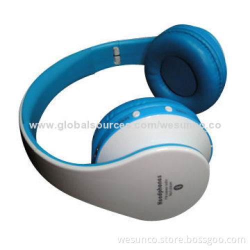 2014 Foldable Stereo Bluetooth Headset with Music Playing, Strong Super Bass and Comfortable to Wear